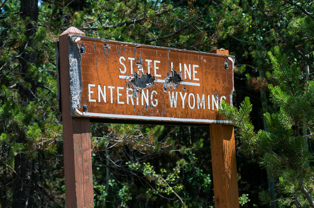 Und schon bin ich in Wyoming